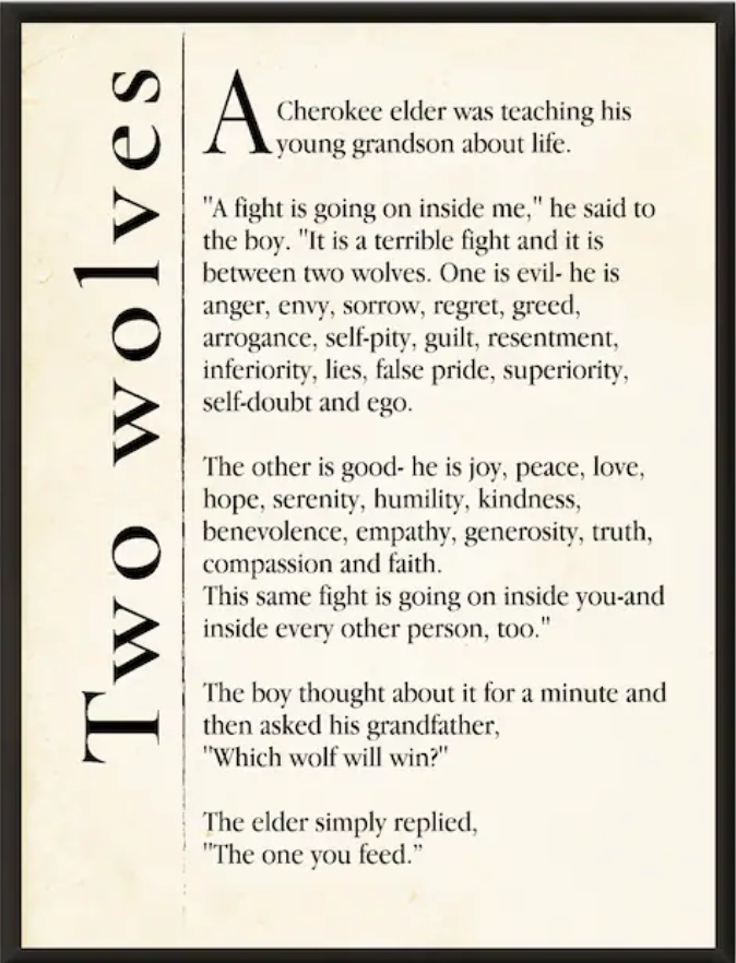 An Old Cherokee Story